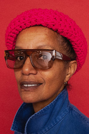 Delta Reading Glasses Bong Water Amber Tint