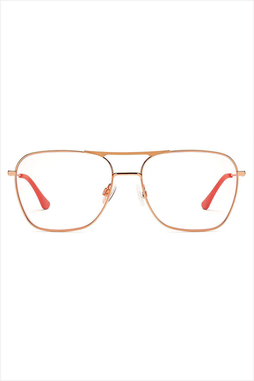 Hooper Reading Glasses Polished Rose Gold