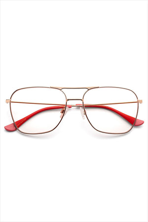 Hooper Reading Glasses Polished Rose Gold