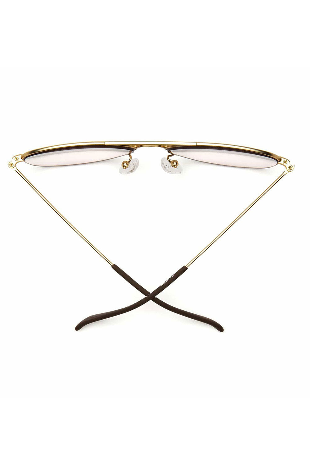 Mabuhay Reading Glasses Matte Gold Charcoal