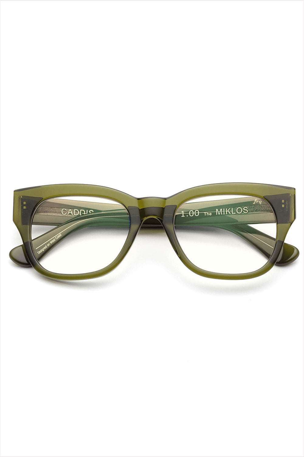 Miklos Reading Glasses Heritage Green