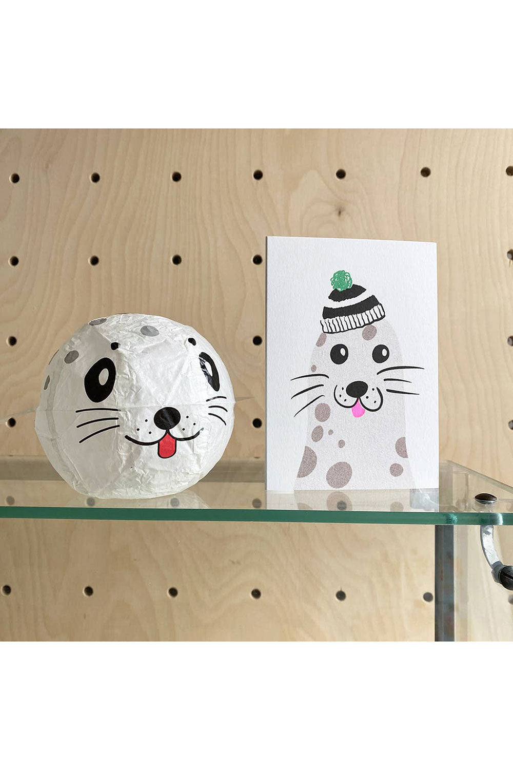 Japanese Paper Balloon Seal Card