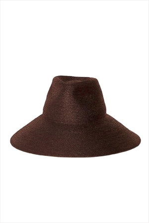 Janessa Leone Colette Hat Chocolate