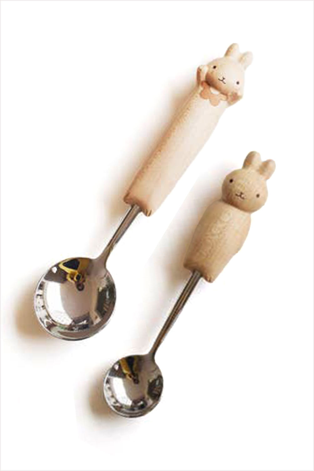 Hand-Carved Bunny Spoon