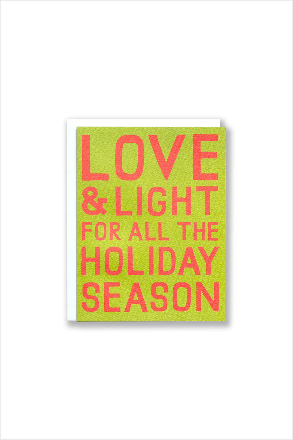 Light and Love For All Holiday Card