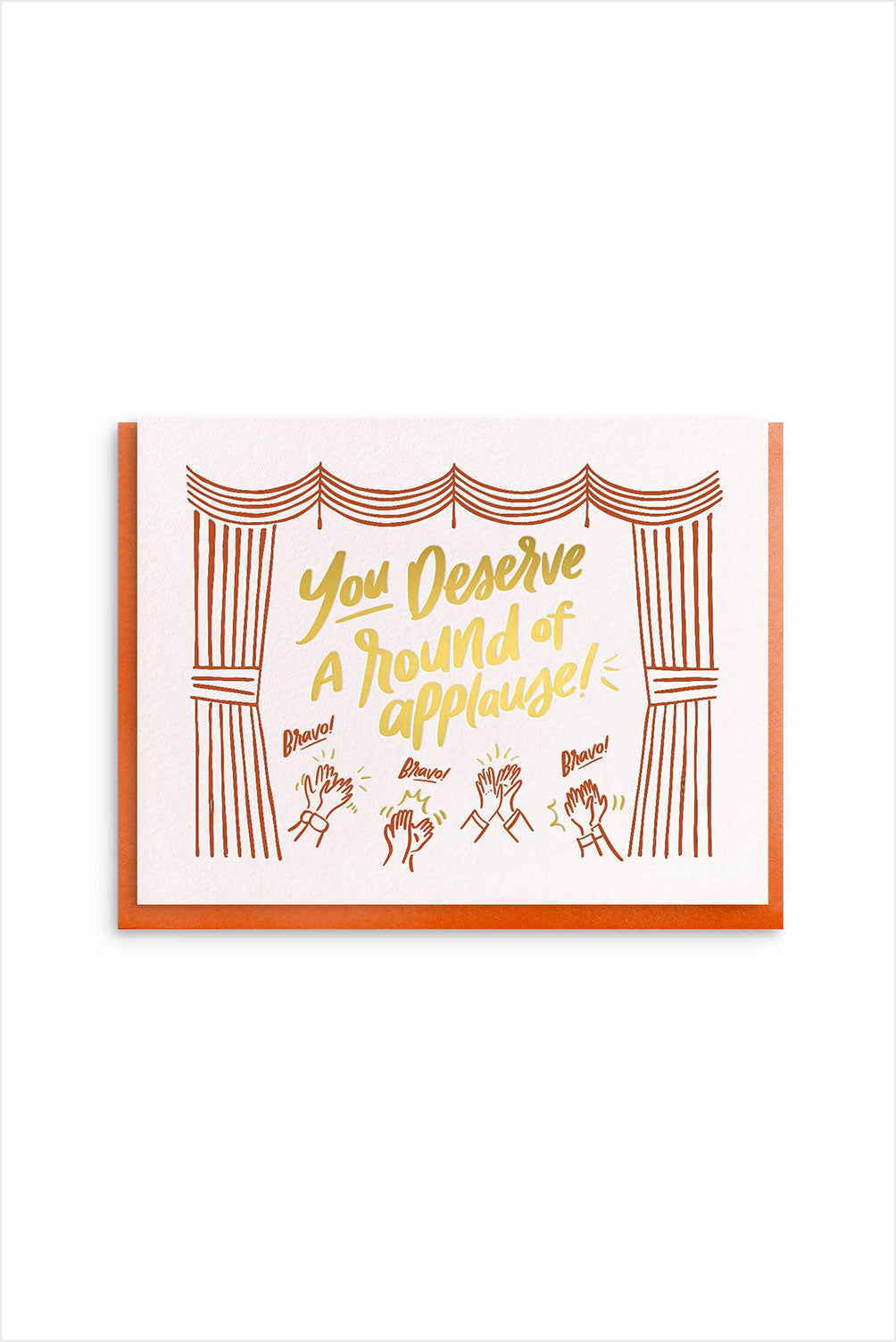 Applause Letterpress Card