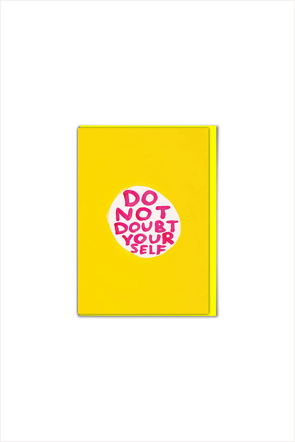 Doubt Yourself Card