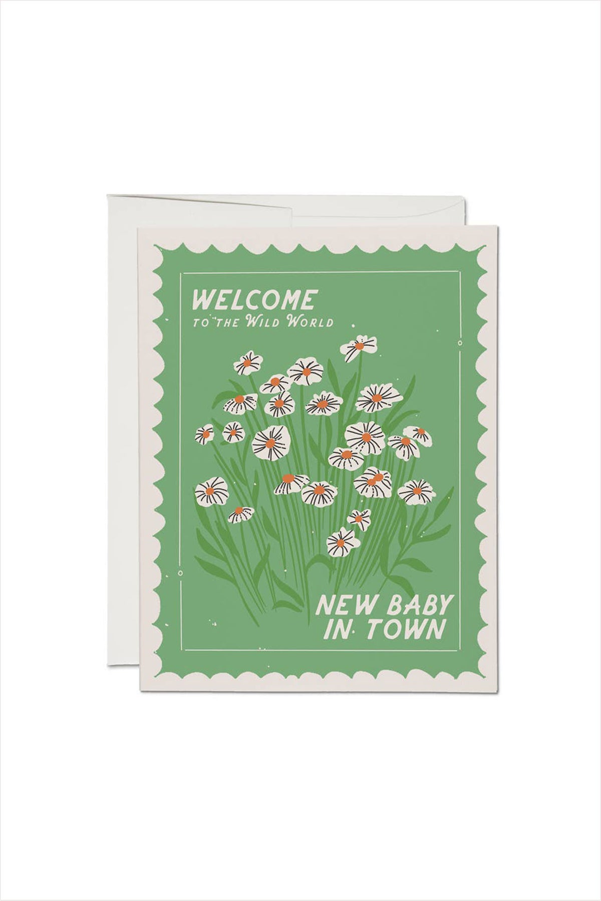 Wild World Baby Greeting Card