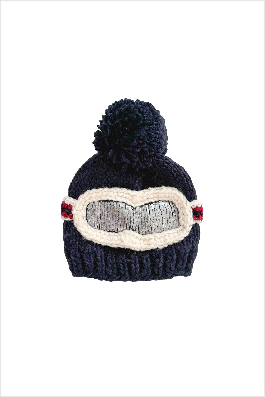 Ski Goggles Beanie Navy
