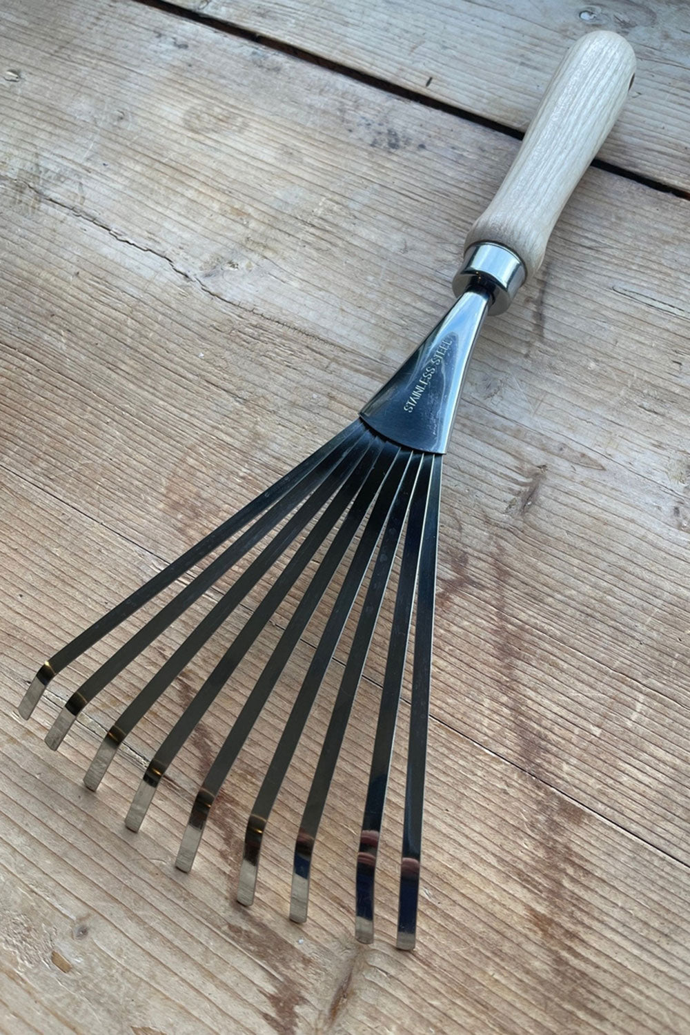 Garden Tool Set with Leather Garden Bag
