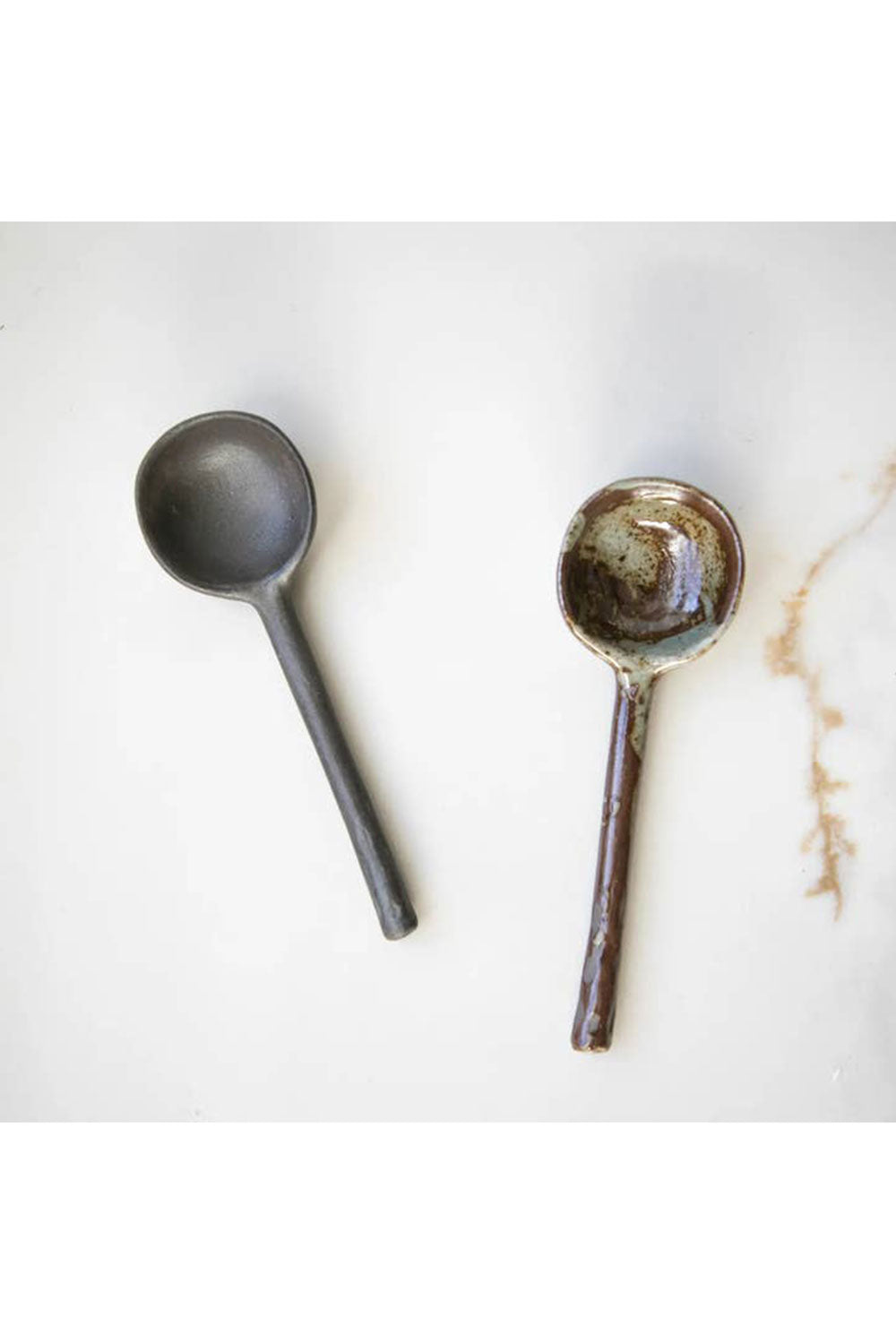 Dark Ceramic Spoon