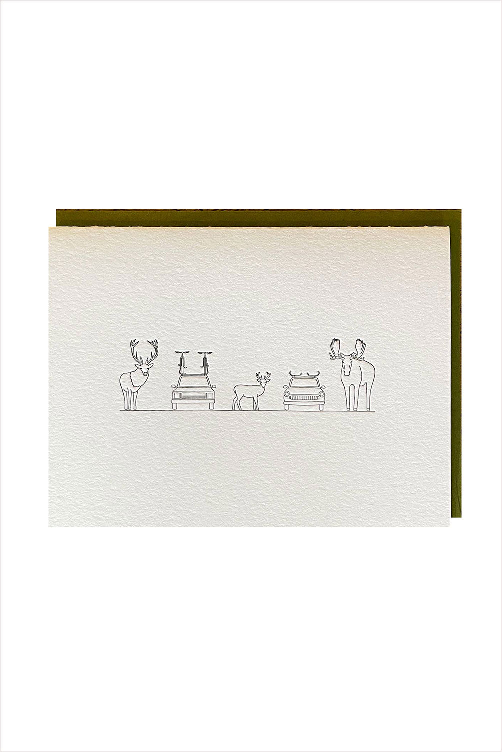 Antlers Holiday Card