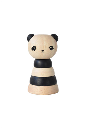 Wood Panda Stacker