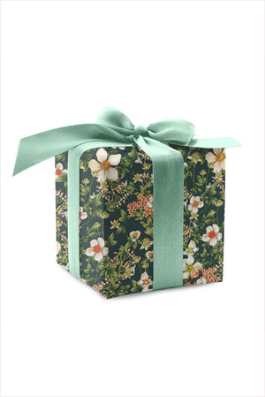 Anenome Floral in Lake Blue Gift Wrap