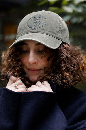 F&H Soft Ball Cap With Fox Embroidery