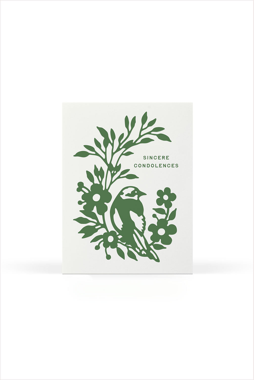 Sincere Condolences Card