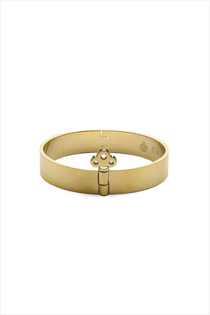 Key Lock Bangle Gold