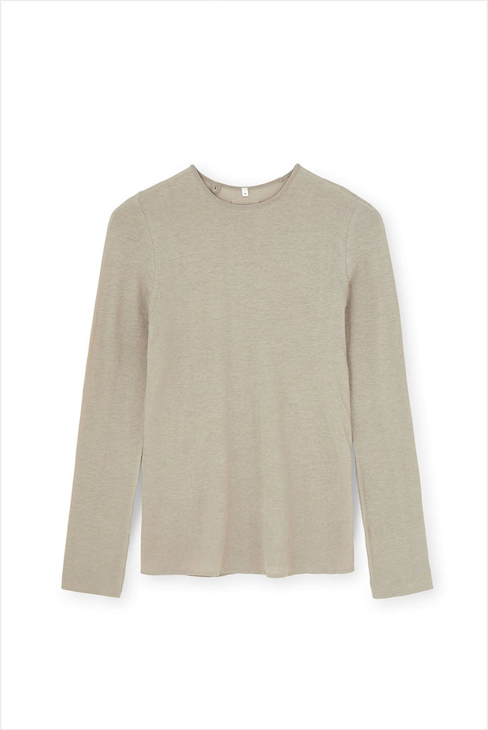 AIAYU Gentle Long Sleeve Tee Gray