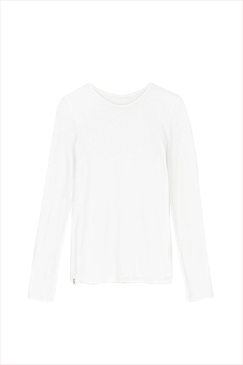 AIAYU Gentle Long Sleeve Tee White