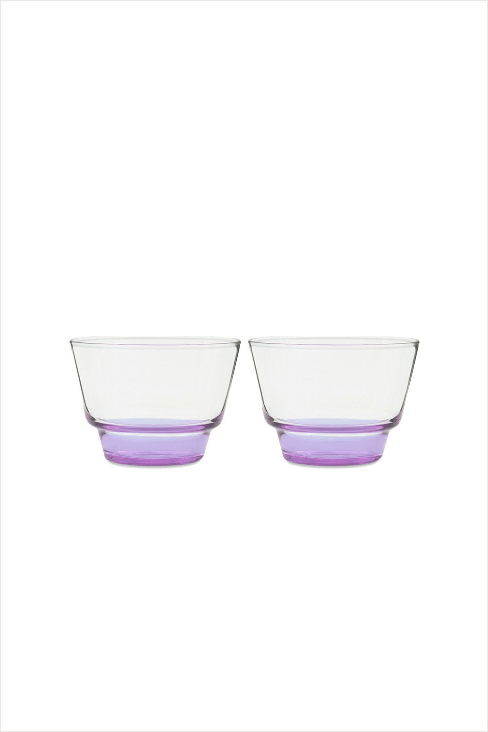 Cirrus Stackable Glasses Purple