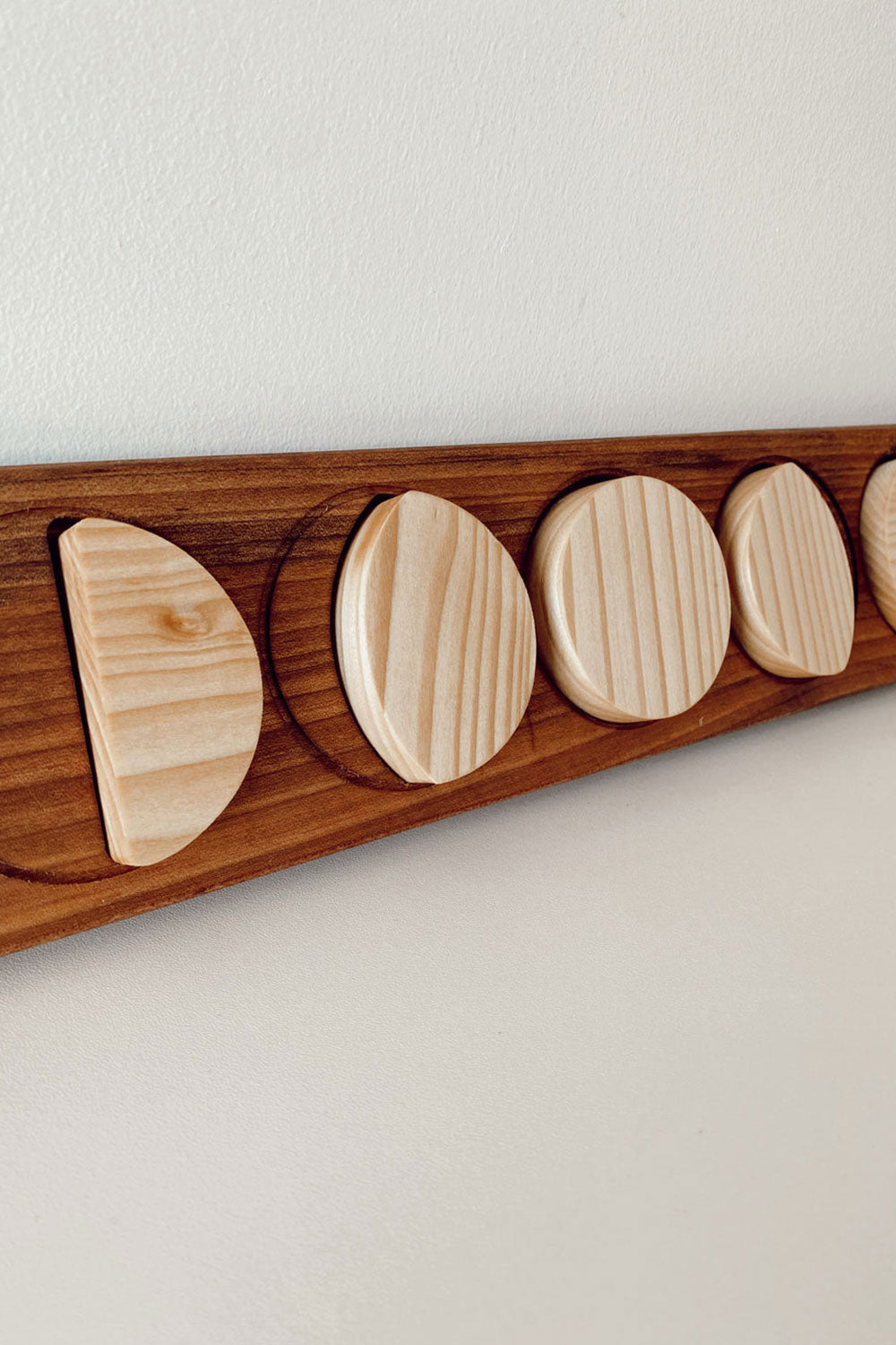 Lion + Lamb Wooden Moon Phase Puzzle