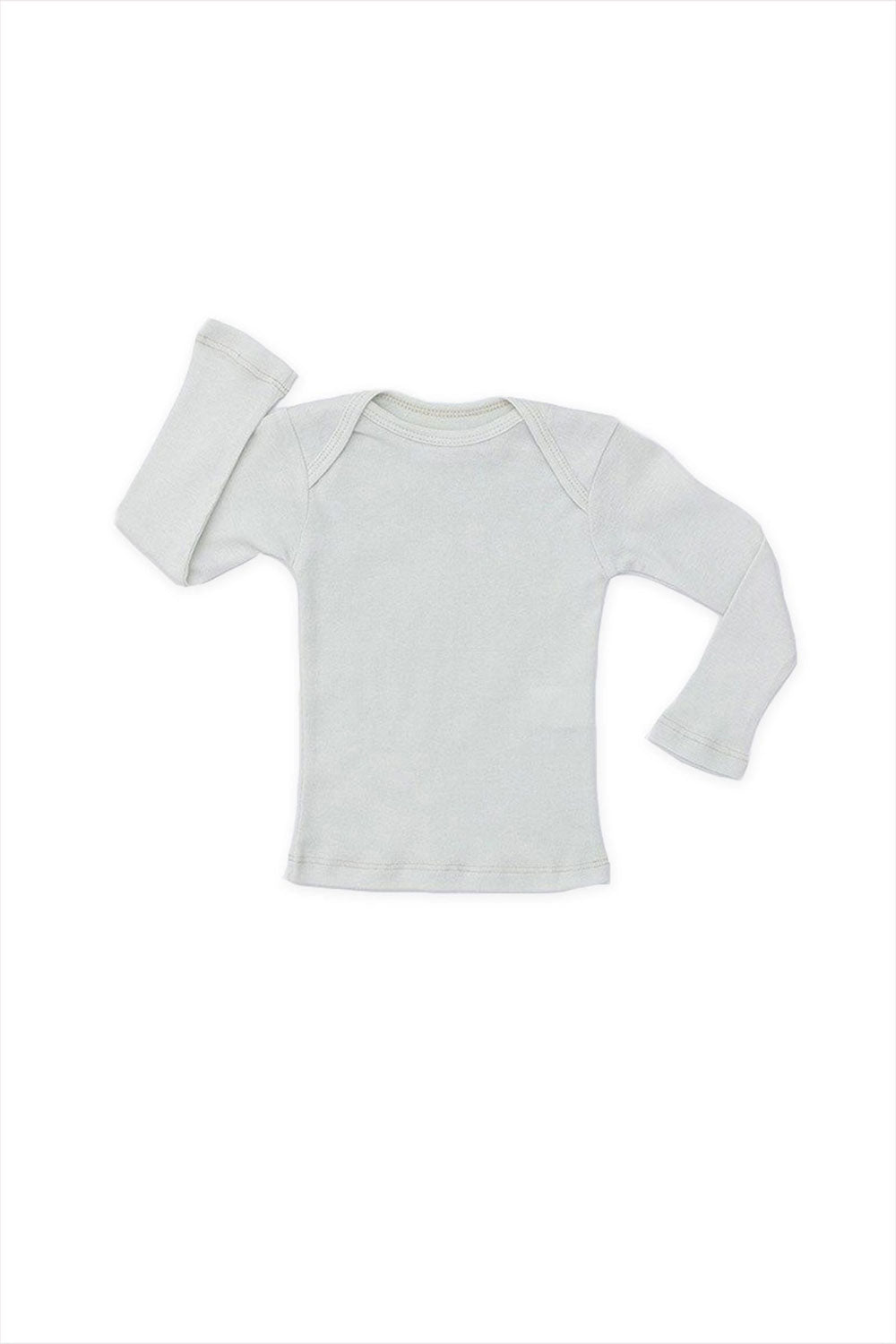 Lap Shoulder Tee Long Sleeve Cloud