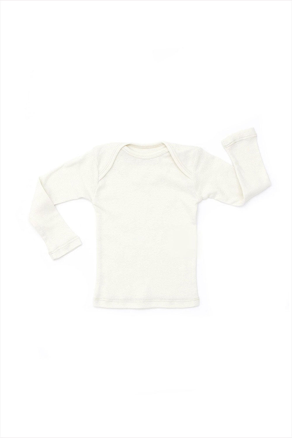 Lap Shoulder Tee Long Sleeve Sand