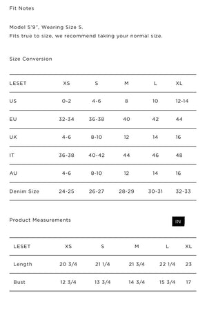 Leset Laura Scoop Neck Tank White