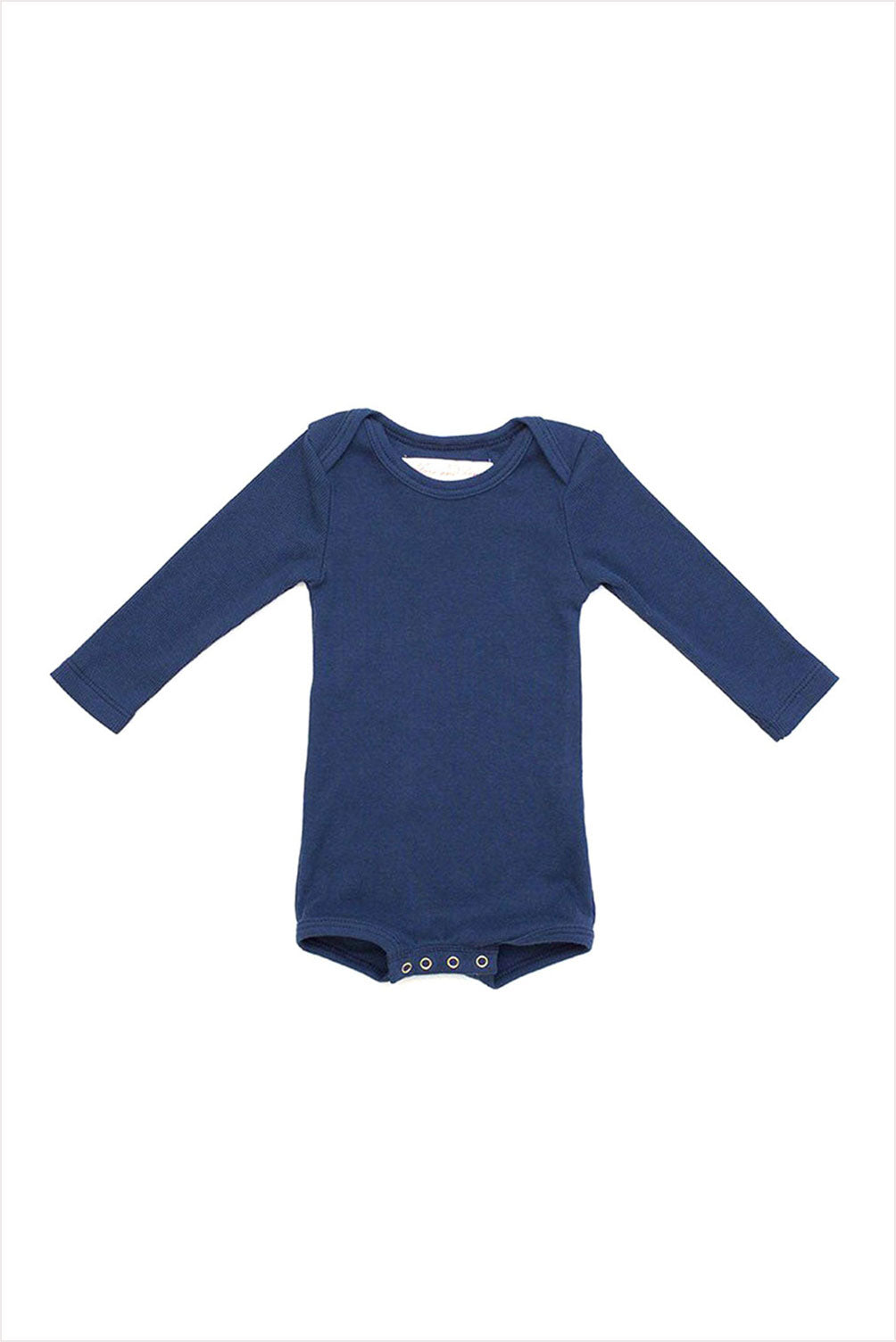 Long Sleeve Crawler w/ Snaps Navy