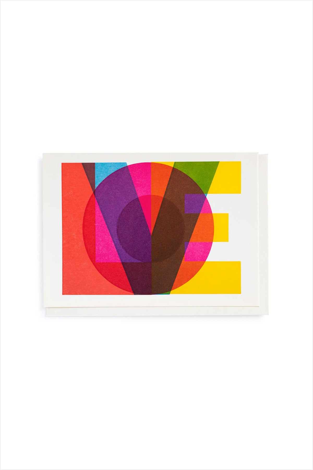 Block Love Card
