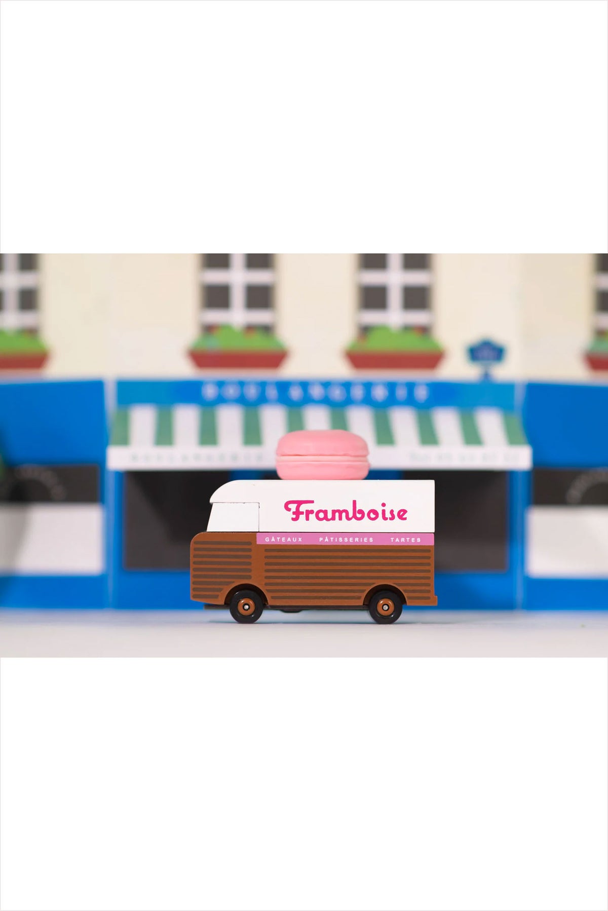 Mini Framboise Macaron Van