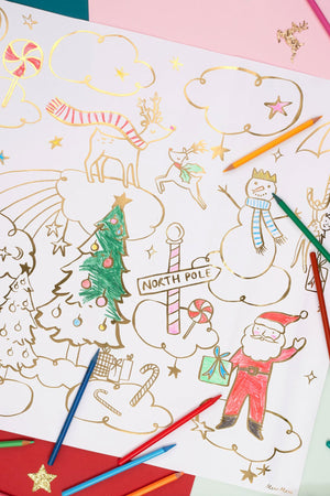 Christmas Coloring Posters