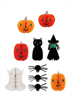 Honeycomb Halloween Characters