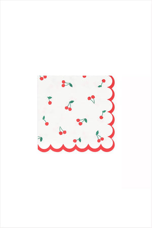 Cherry Pattern Small Napkins