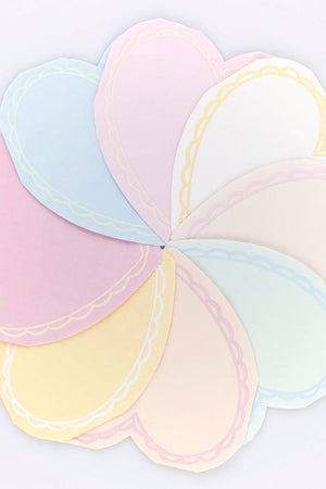 Pastel Heart Small Napkins