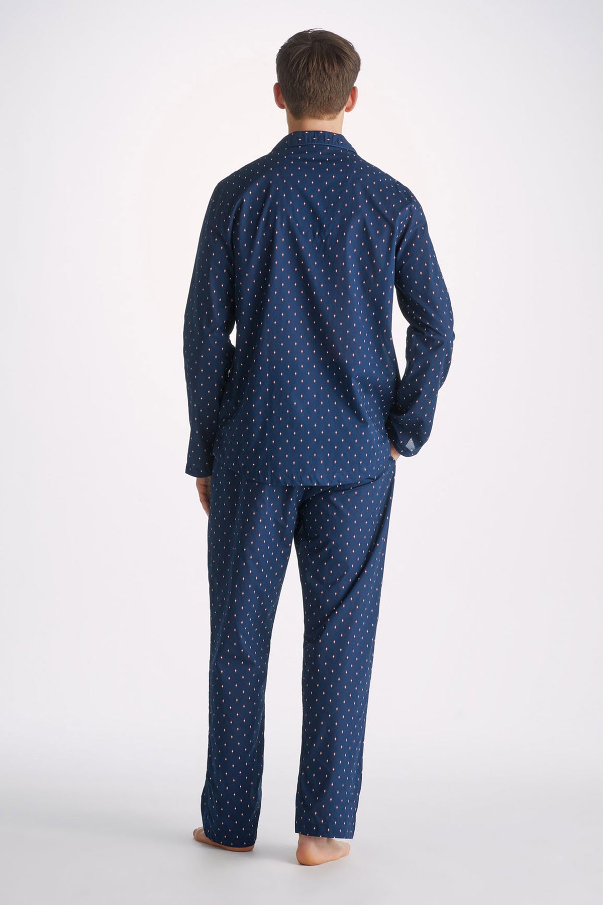 Derek Rose Men&#39;s Modern Pajamas Nelson 96