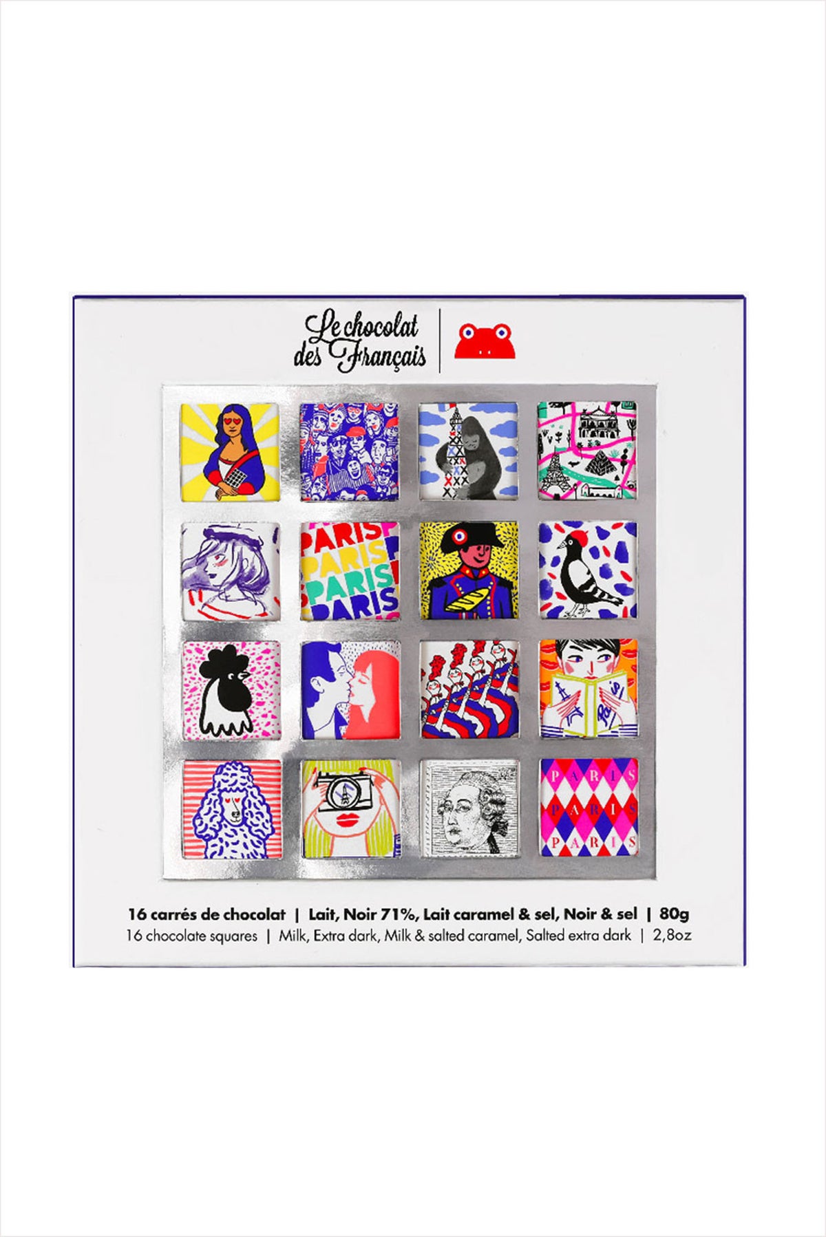 16 Chocolate Squares