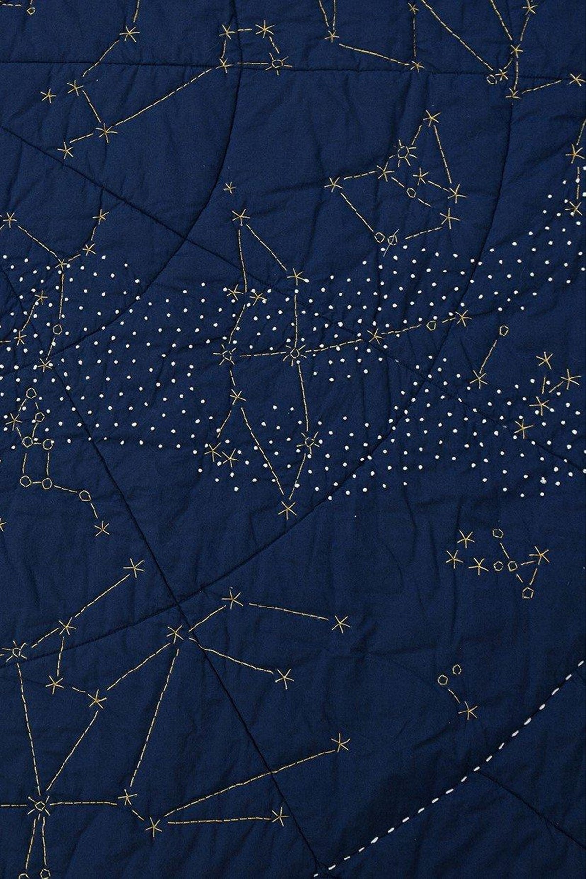 Constellation Quilt Navy