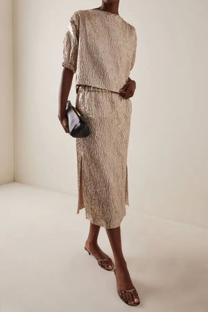 Rachel Comey Filly Top Champagne