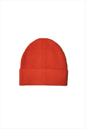 Hannayoo Works No.104 H Beanie Vermillion Red