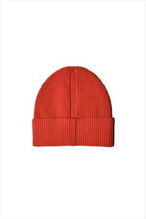 Hannayoo Works No.104 H Beanie Vermillion Red