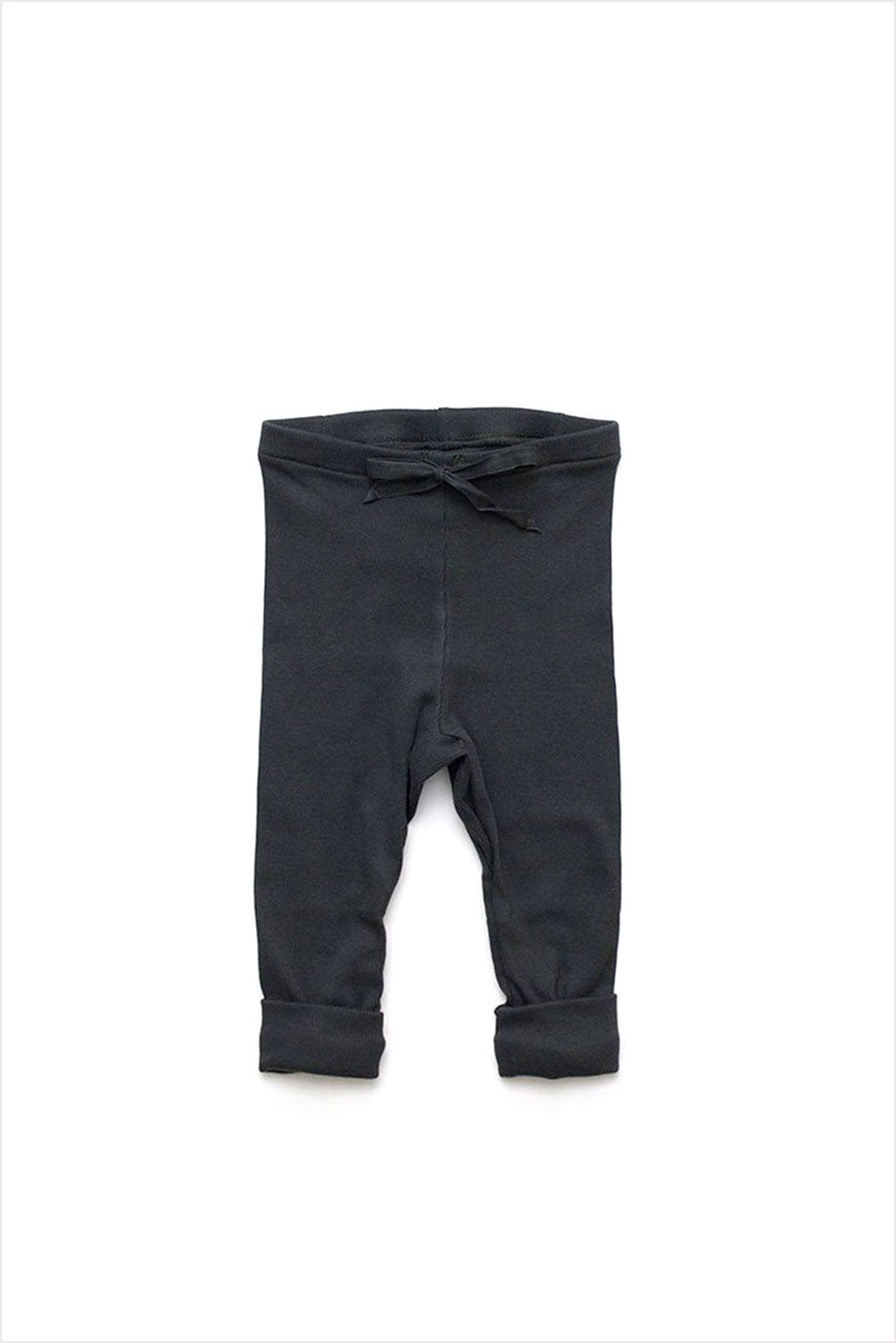 Rib Baby Legging Charcoal