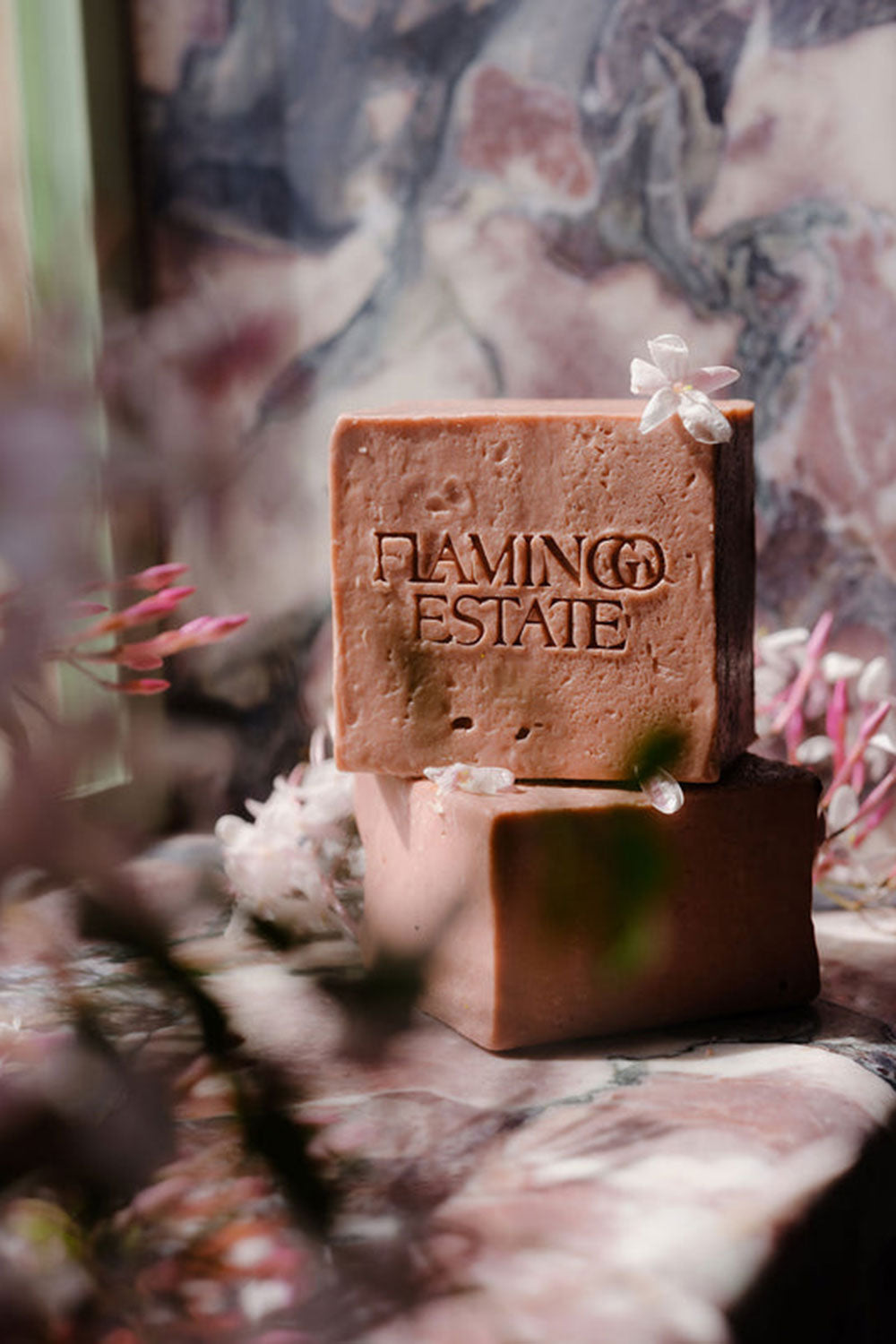 Night Blooming Jasmine &amp; Damask Rose Soap Brick