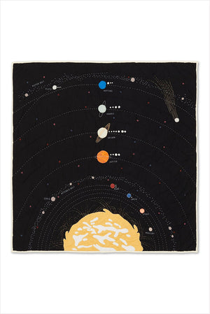 Solar System Quilt Throw