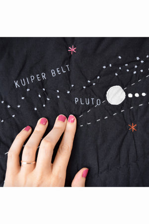 Solar System Quilt Throw