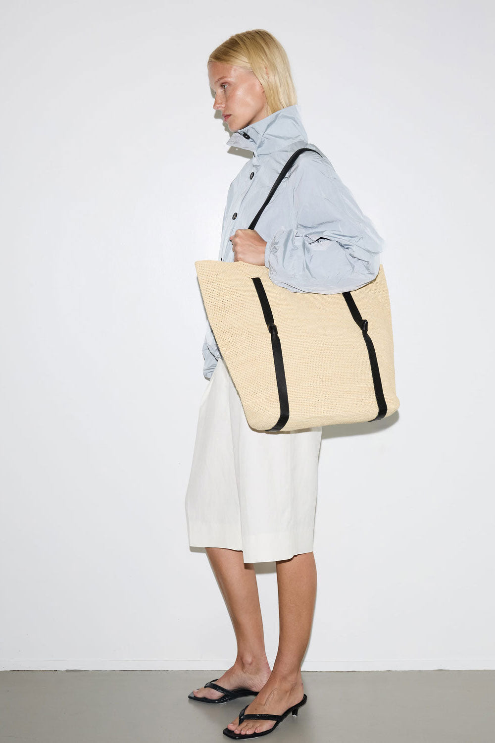 Janessa Leone Tanner Bag Natural