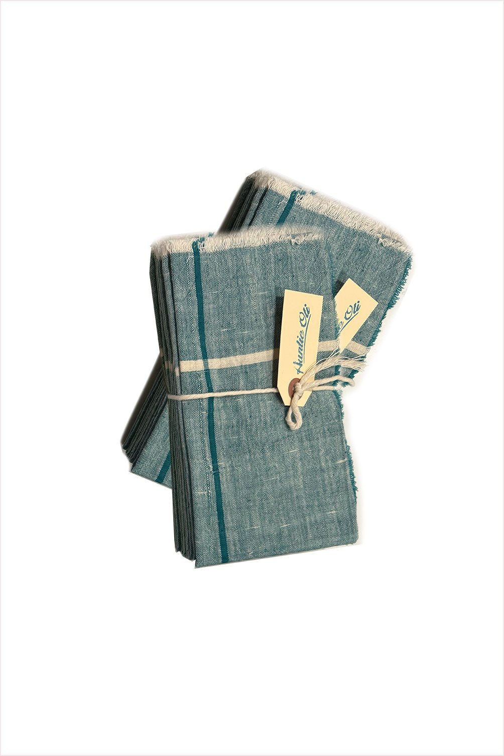 Auntie Oti Napkin Set Green