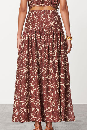 Vanessa Bruno Elysee Skirt Brun