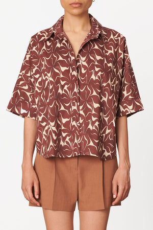 Vanessa Bruno Bobby Shirt Brun