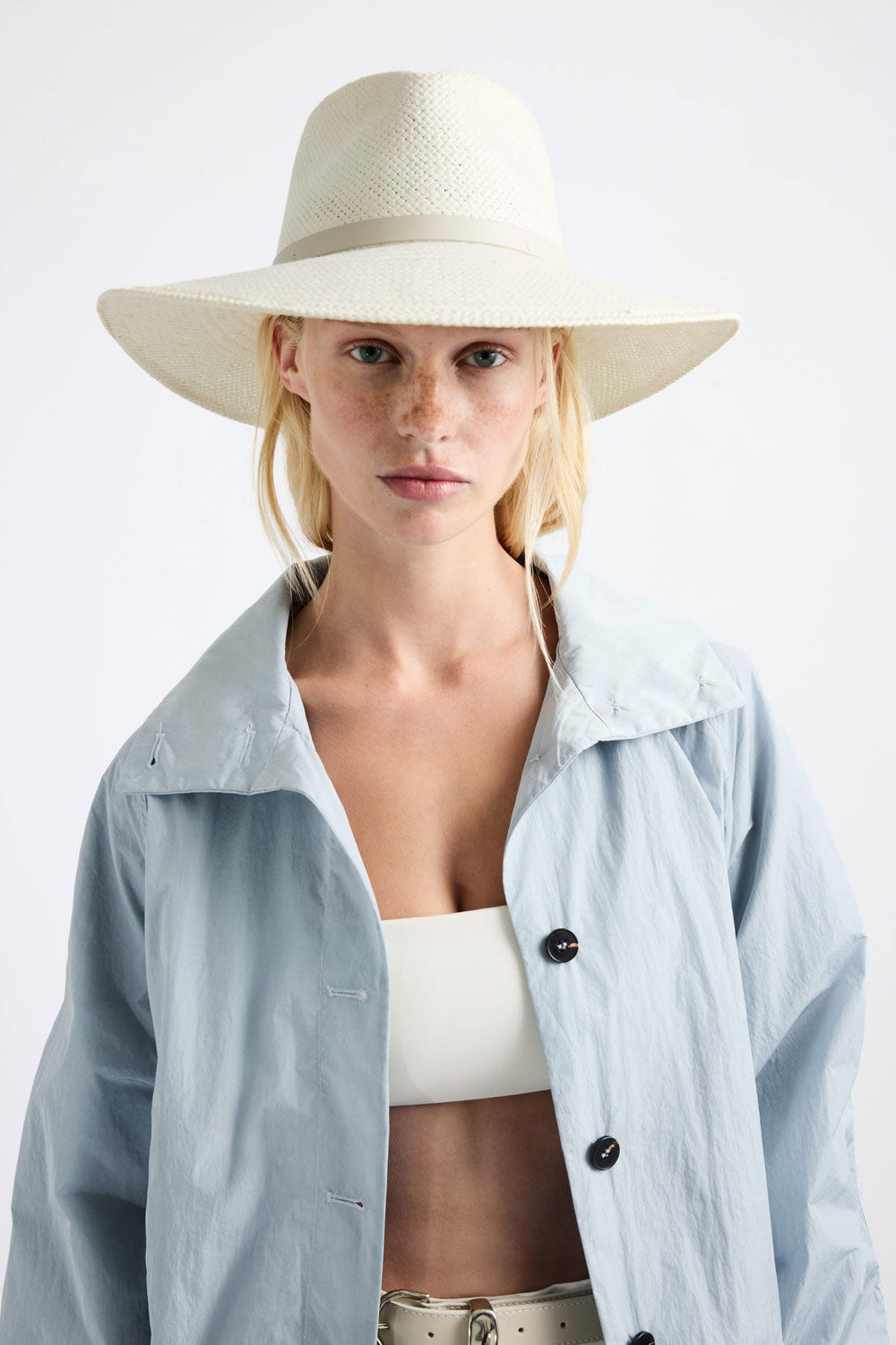 Janessa Leone Valentine Hat Bleach